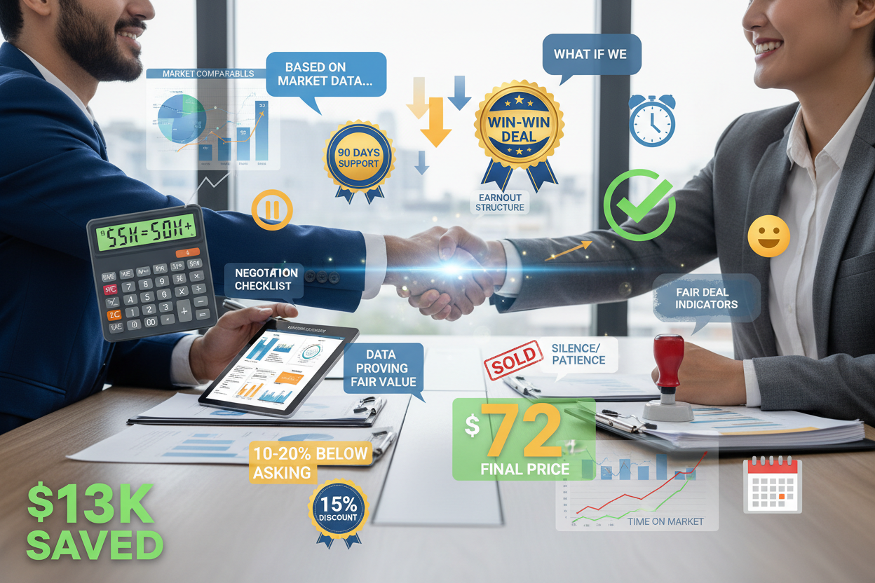 How to Negotiate When Buying an Online Business