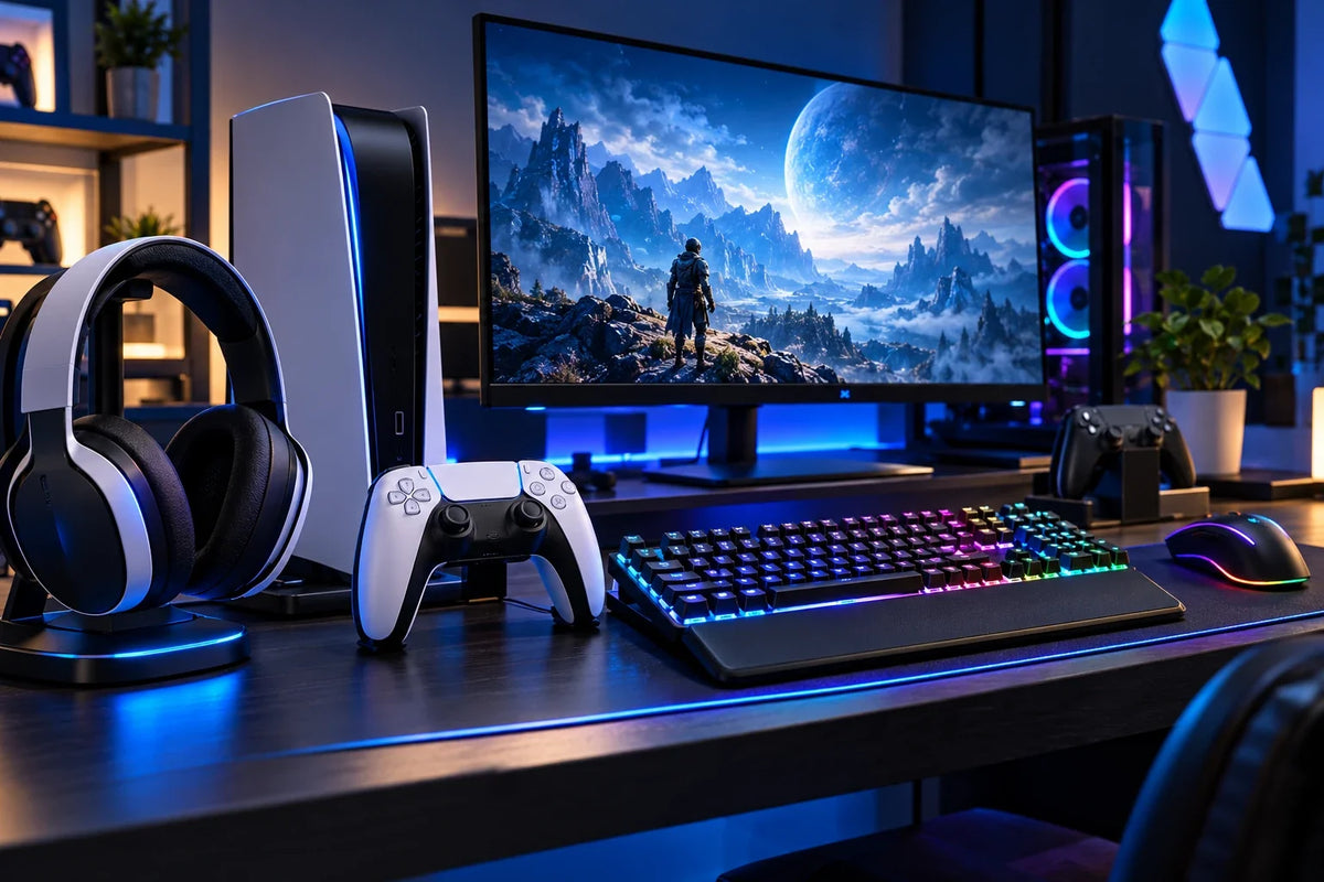 Gaming accessories ecommerce business opportunity inspired by PS5 Pro search trends in 2026.