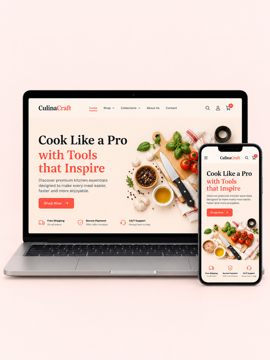 Ready-Made AI Kitchen Gadgets Online Dropshipping Business screenshot 1
