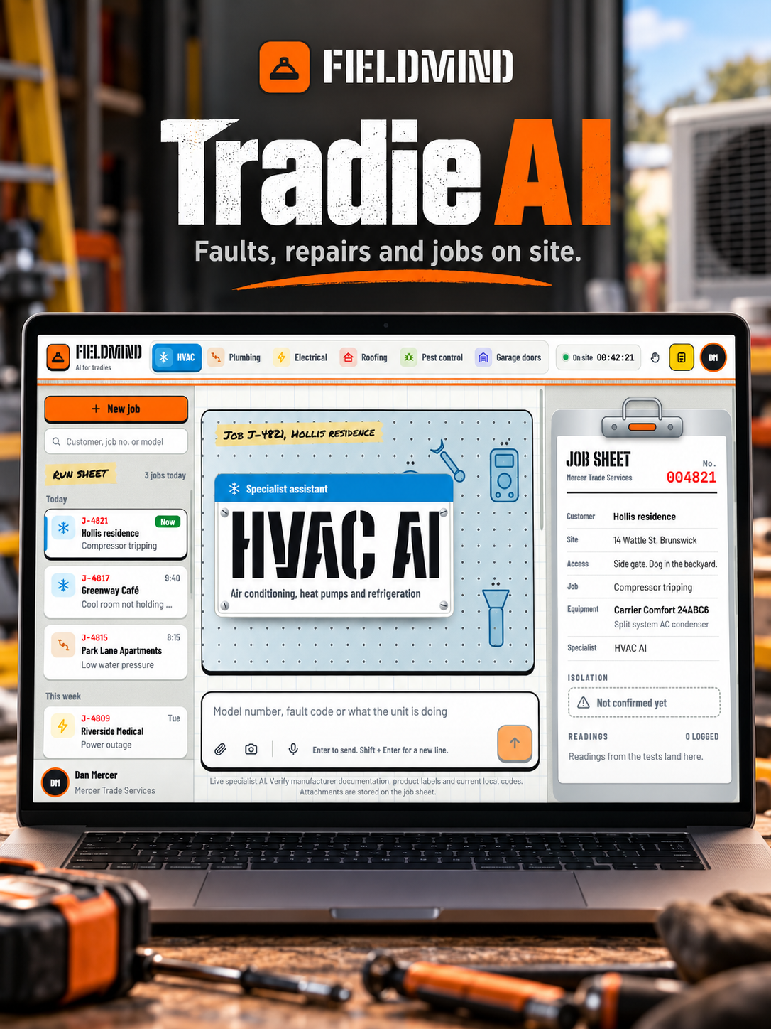 Tradie AI Assistant Software – White-Label Business screenshot 1