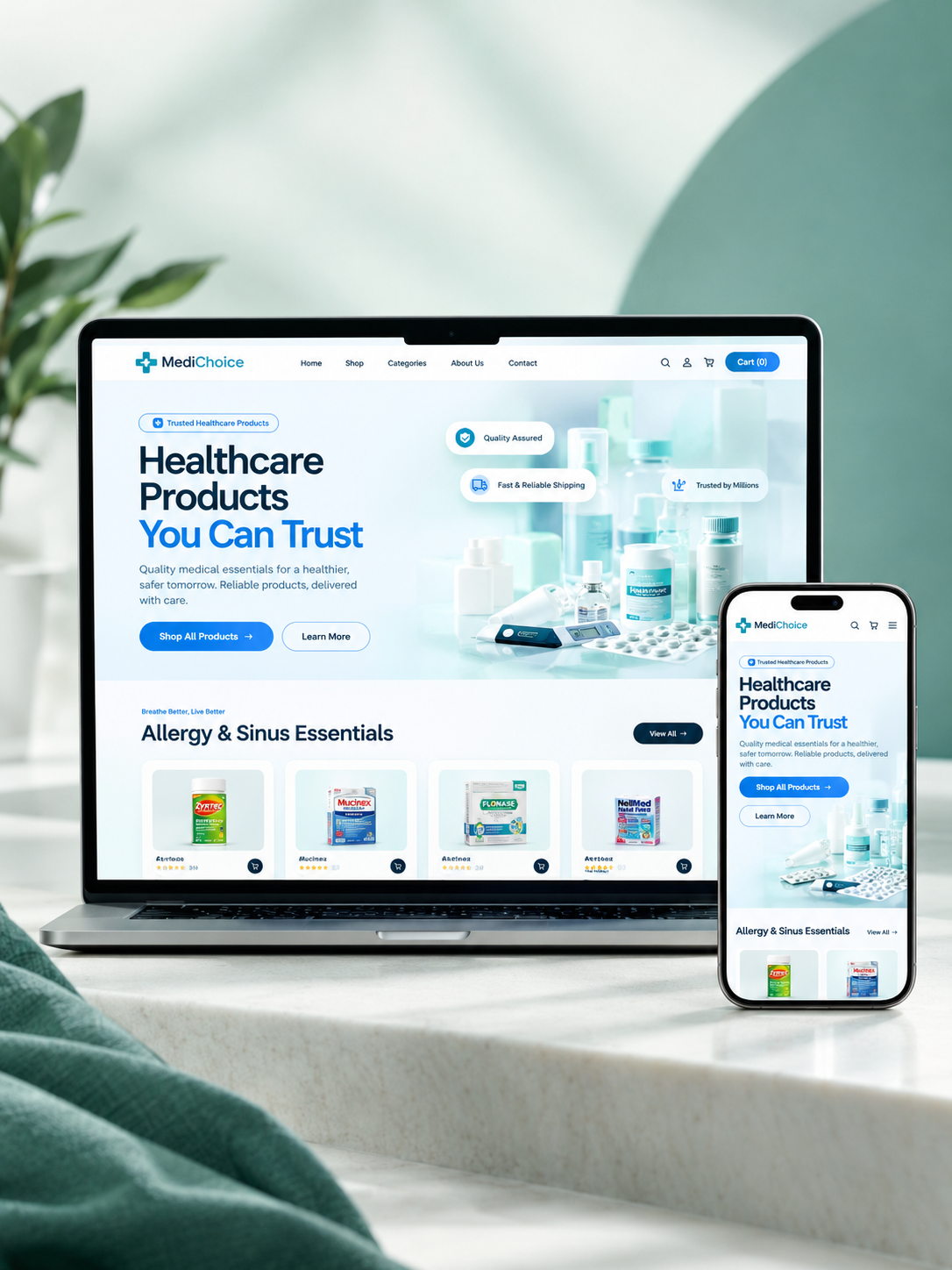 Buy Amazon Pharmacy Store: Ready-Made Affiliate Business screenshot 1