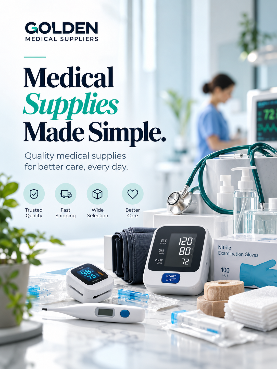 Ready-Made AI Medical Supplies Dropshipping Business screenshot 2