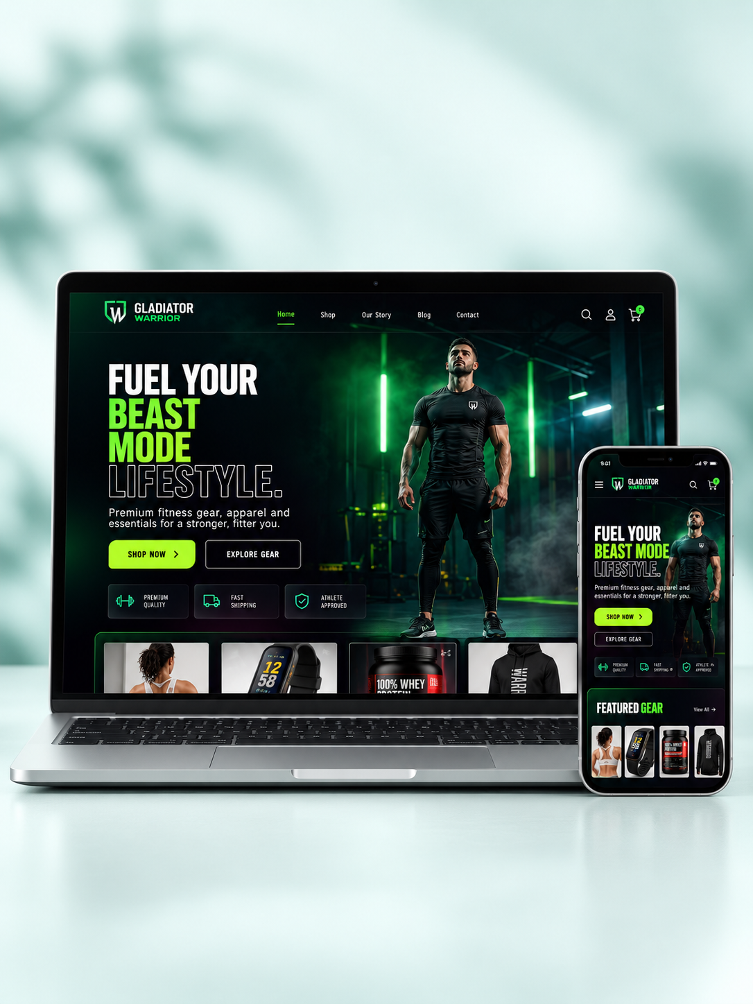 Buy Amazon Health & Fitness Store: Ready-Made Affiliate Business screenshot 1