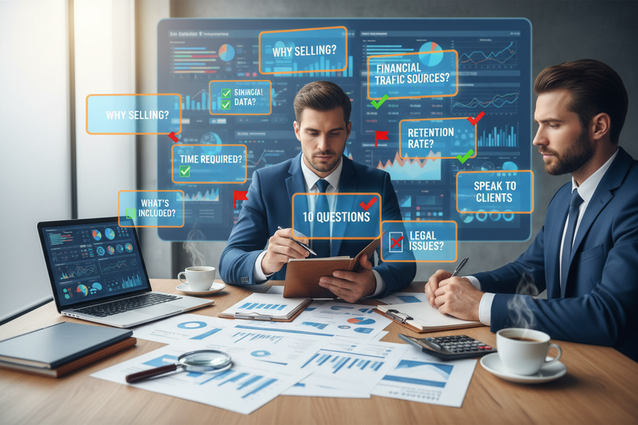 10 Questions to Ask Before Buying an Online Business