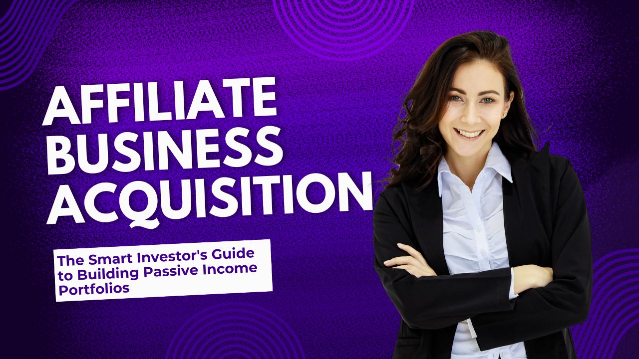 Affiliate Business Acquisition: The Smart Investor's Guide to Building Passive Income Portfolios