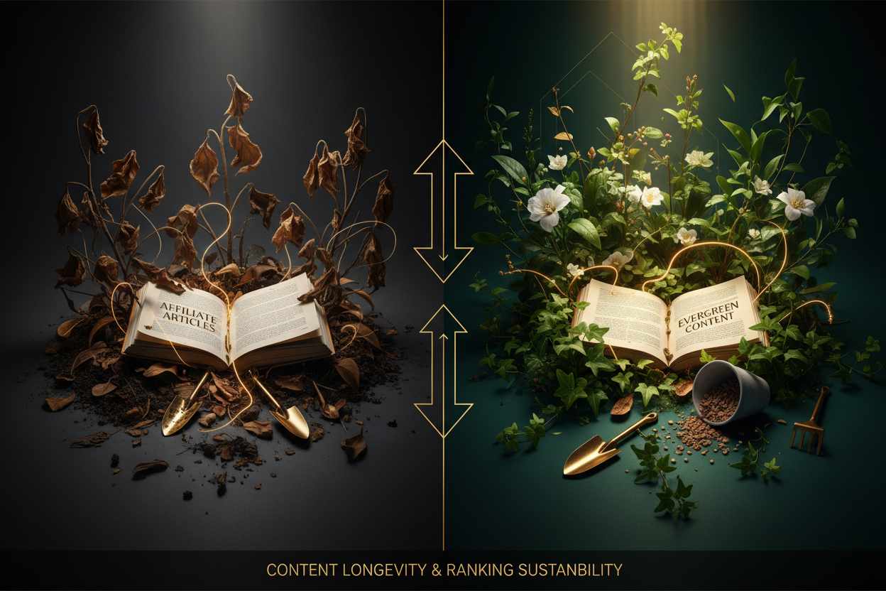 The Content Decay Risk: What is the Actual Half-Life of Affiliate Content?