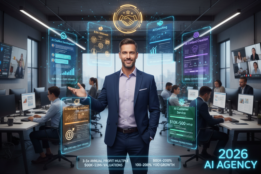 AI Agency for Sale: How to Buy and Grow an AI Services Business in 2026
