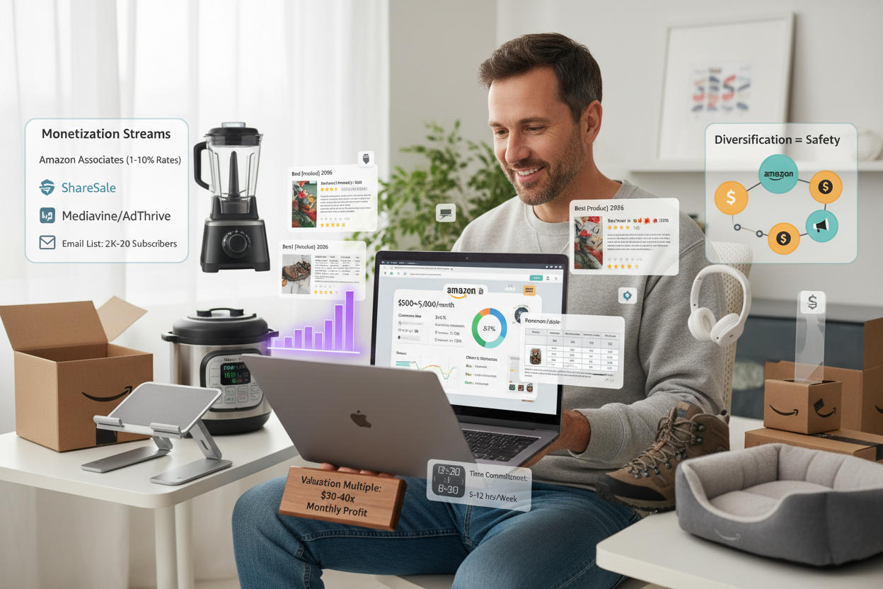 Amazon Affiliate Website for Sale: How to Buy and Grow an Amazon Associates Site in 2026