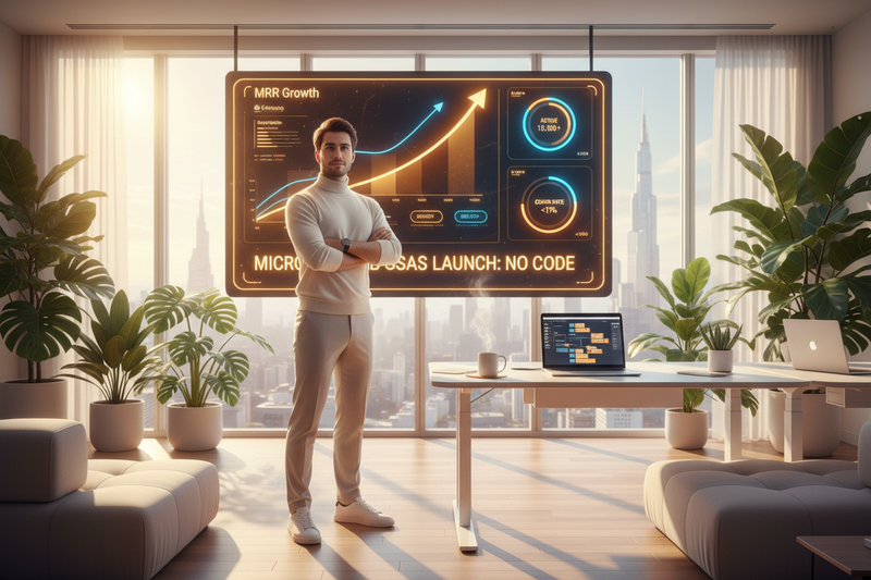 How to Launch Your First Micro-SaaS in 2026 (No Coding Required)