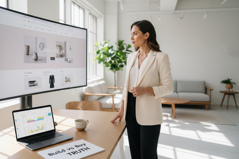 Is Buying a Pre-Made Store Worth It? The Build vs. Buy Truth