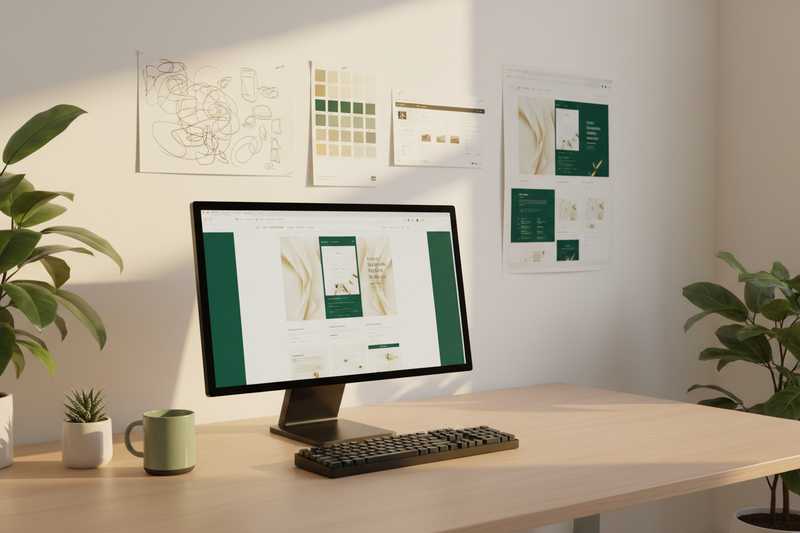 I Built a Complete Shopify Theme Without Writing a Single Line of Code — Here's What Actually Happened