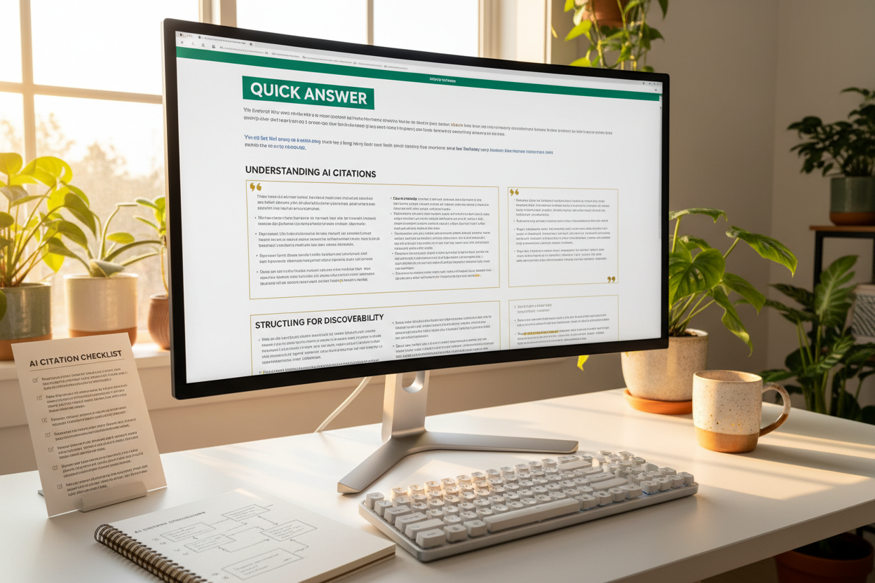 The Content Structure That Gets Your Business Cited in ChatGPT Answers