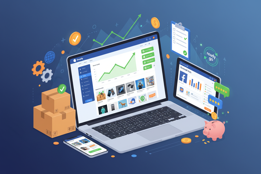 Ready-Made Dropshipping Stores: What's Included and How to Choose