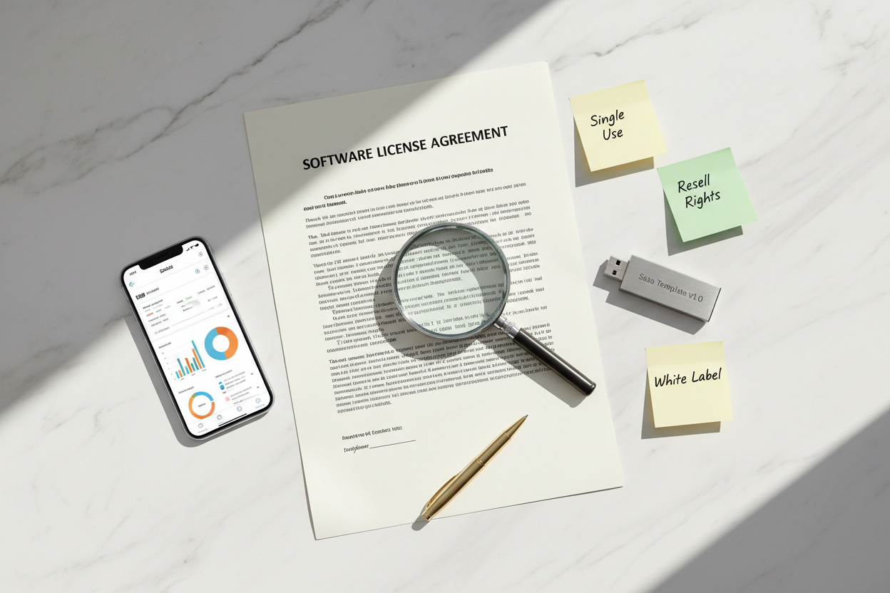 What’s the License? Can I Resell SaaS Starter Templates?