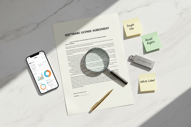 What’s the License? Can I Resell SaaS Starter Templates?