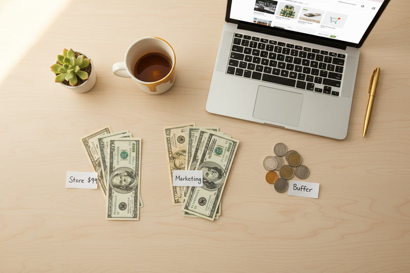 Starting a Shopify Store on a Minimal Budget — What's Actually Realistic in 2026