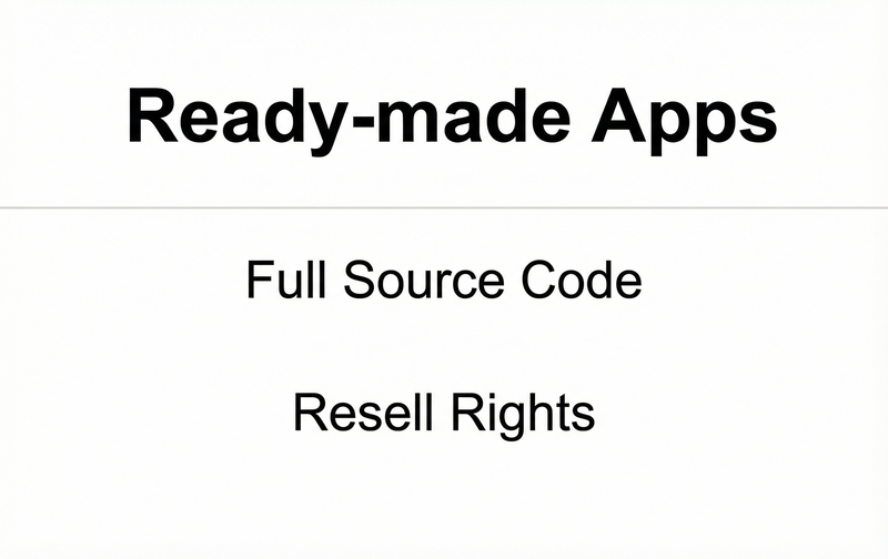 Ready-Made Apps for Sale