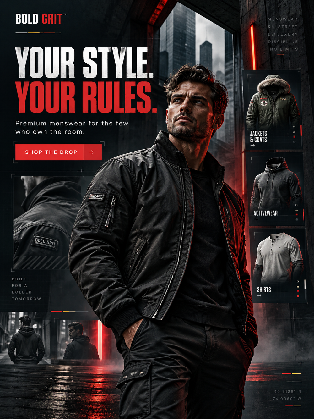 Ready-Made AI Men’s Fashion Dropshipping Business