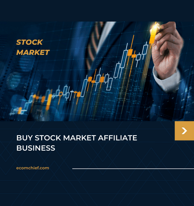 Buy Turnkey Stock Market Website: Ready-Made Affiliate Business screenshot 2