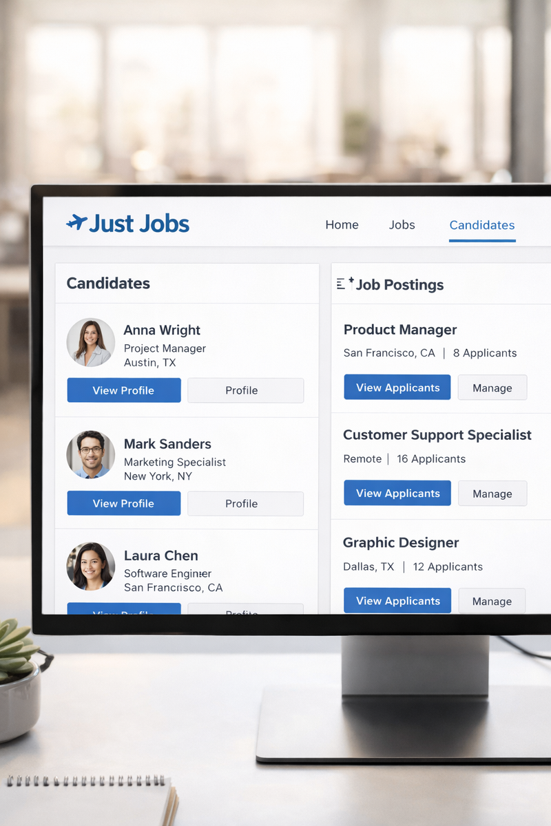 Just Jobs | Job Posting & Recruitment App