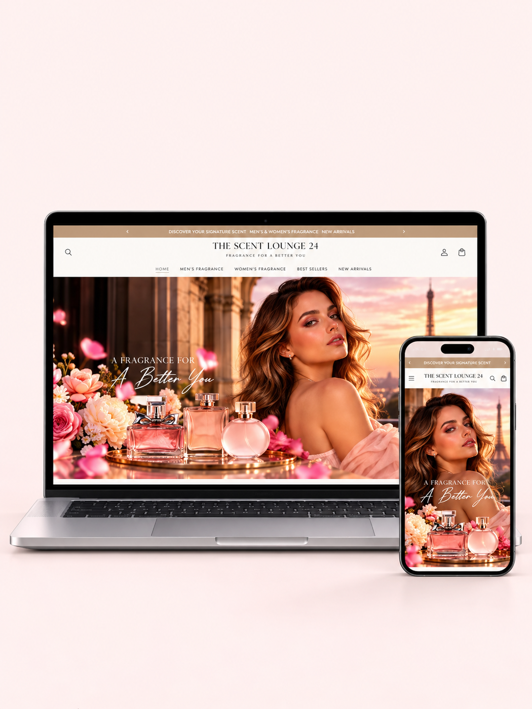 Ready-Made AI Perfume Dropshipping Business screenshot 1