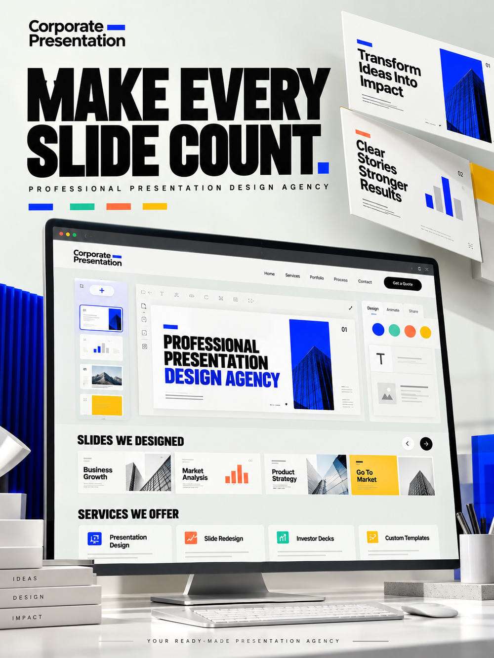 Presentation Design Agency for Sale – Pitch Deck Business