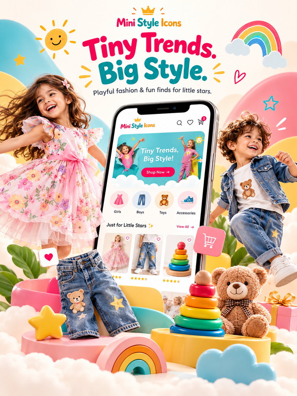 Ready-Made AI Kids’ Fashion Dropshipping Business