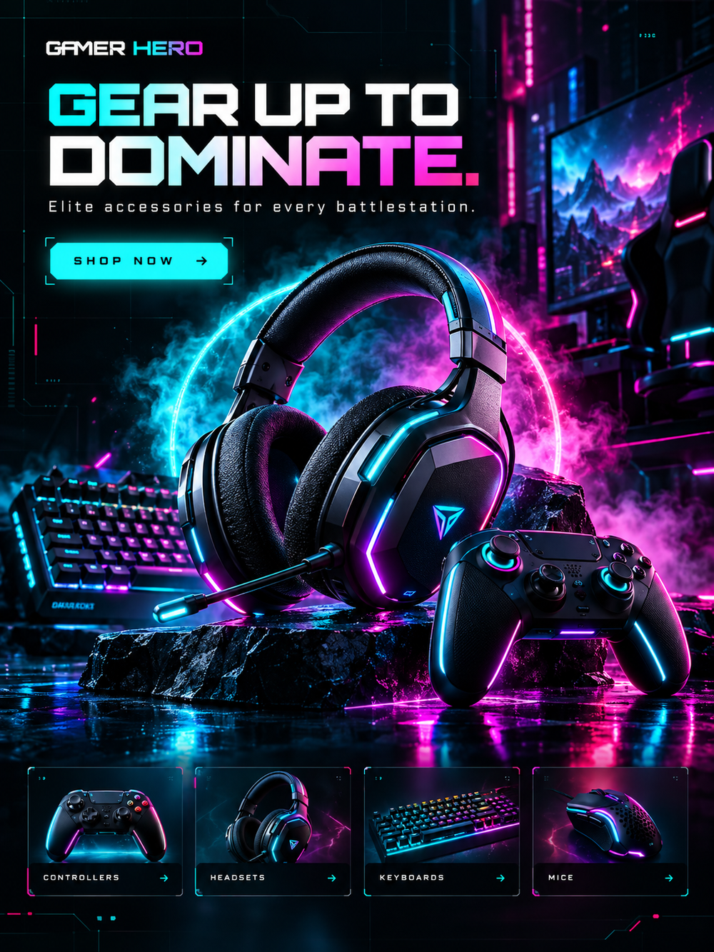 Ready-Made AI Video Gaming Dropshipping Business