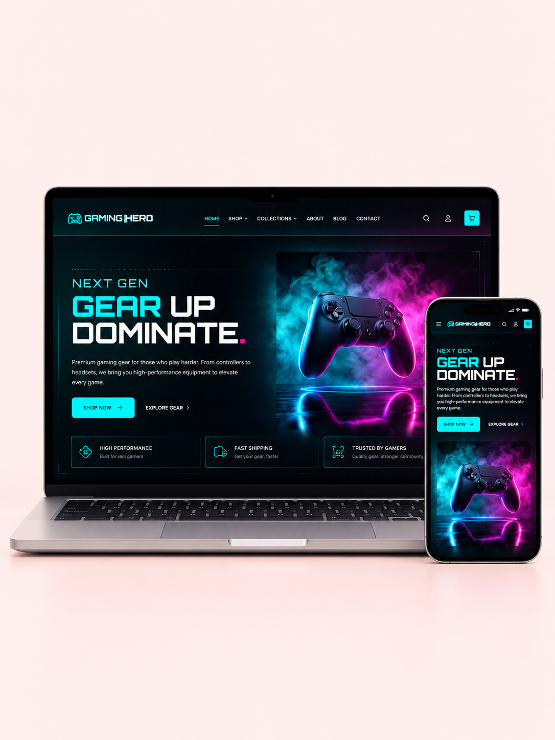 Ready-Made AI Video Gaming Dropshipping Business screenshot 1
