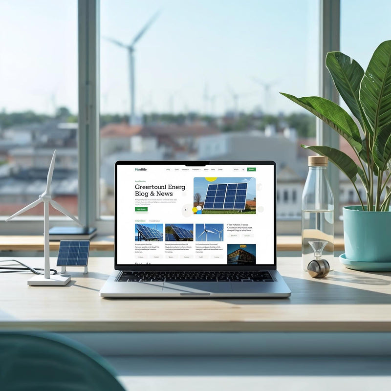 Buy Turnkey Green Energy Website: Ready-Made Affiliate Business
