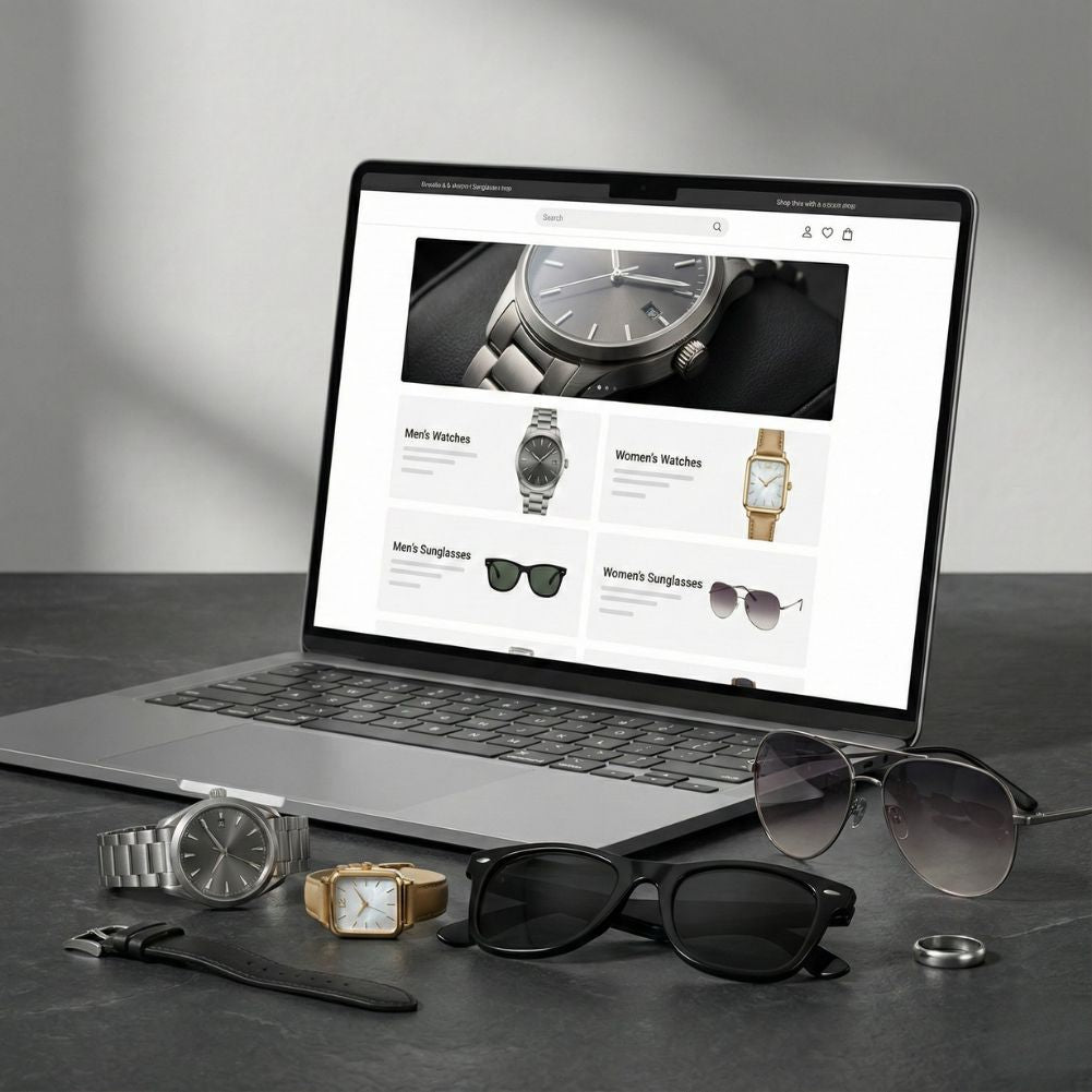 Ready-Made AI Watches & Sunglasses Dropshipping Business screenshot 1