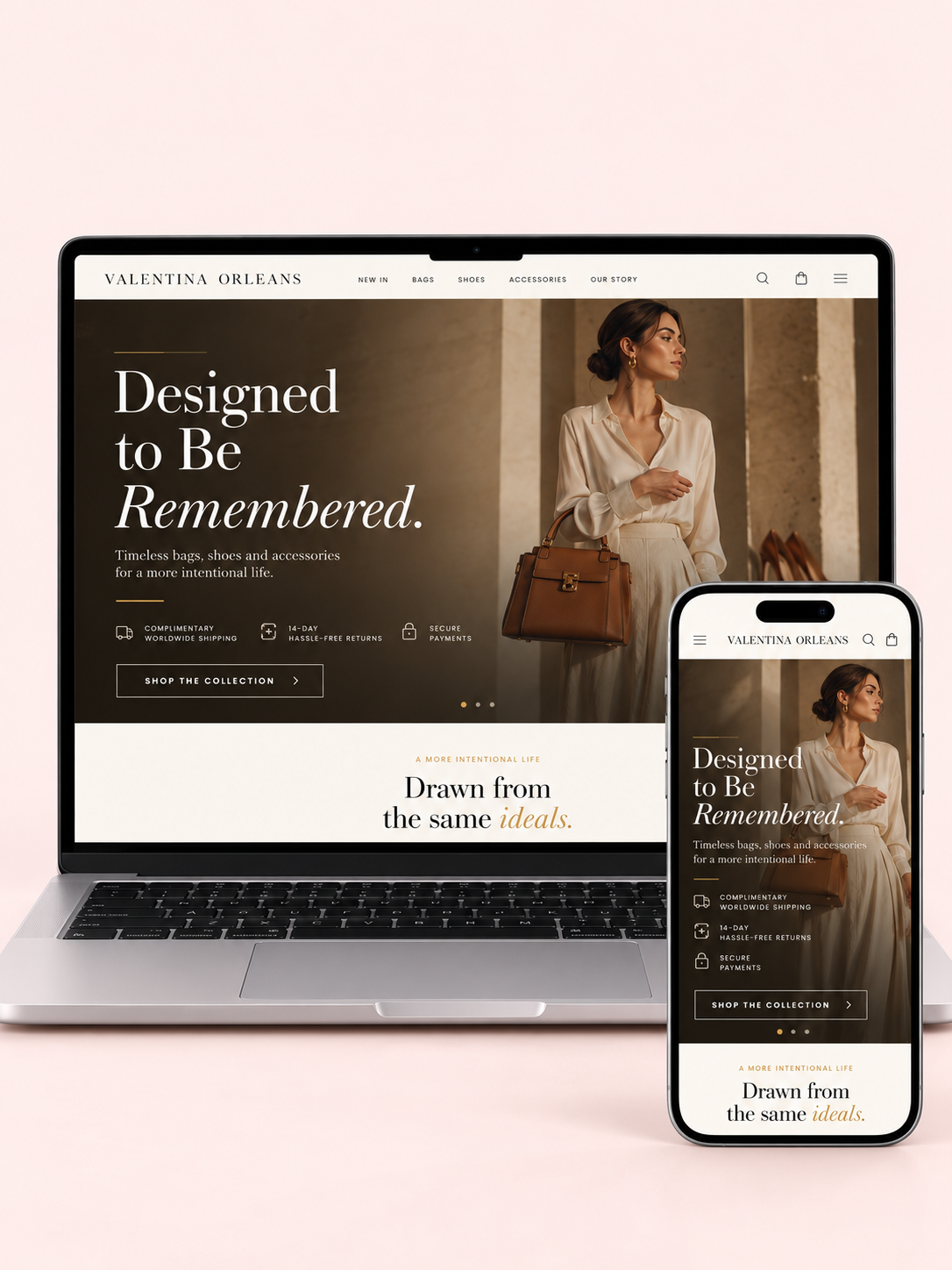 Ready-Made AI Handbags & Heels Dropshipping Business screenshot 1